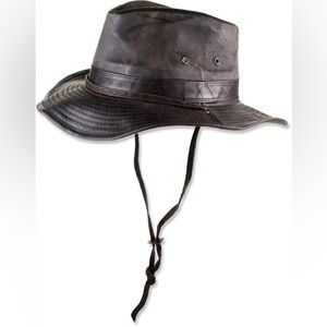 Dorfman Pacific Co. Weathered Outback  Wide-Brim Hat
